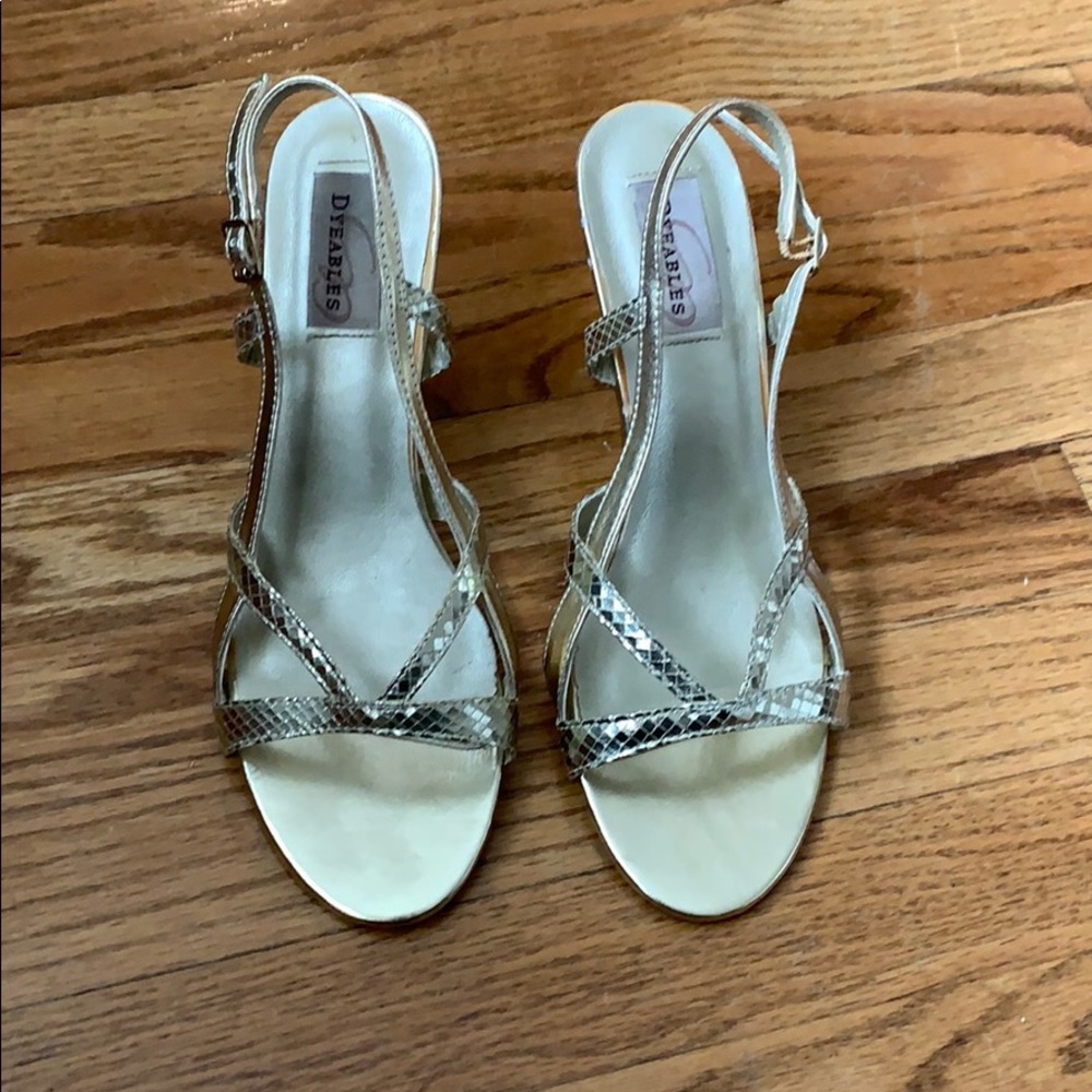 2” Gold Heels